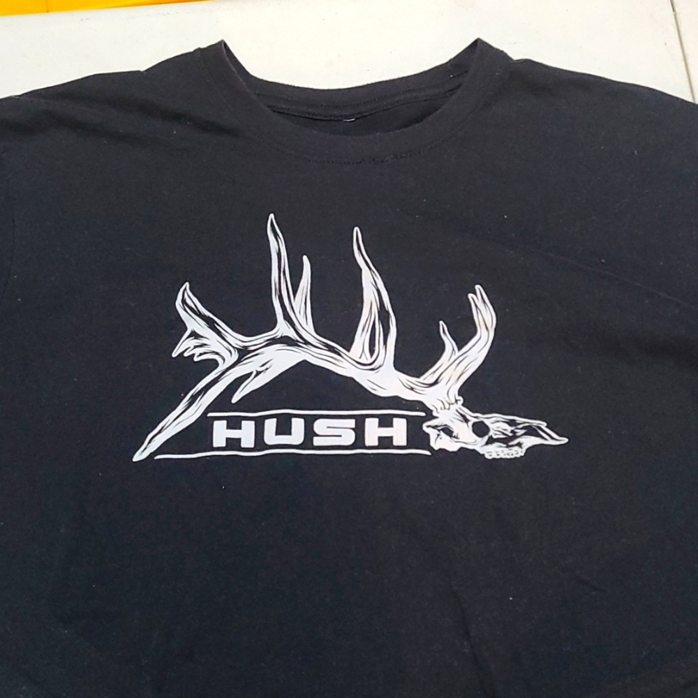 HUSH Women's Long Sleeve Shirt NO SIZE LISTED color Black